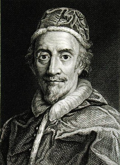 IX. Kelemen pápa (1600-69) (metszet) alkotó: English School