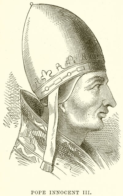 Papst Innozenz III von English School