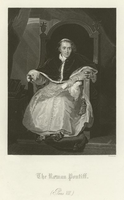 Pius pápa VII alkotó: English School