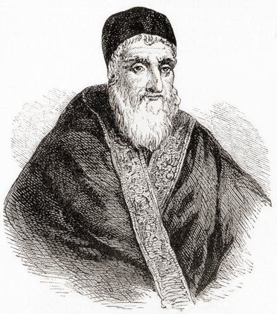 V. Sixtus vagy V. Xystus pápa, született Felice Peretti di Montalto, Ward and Lock