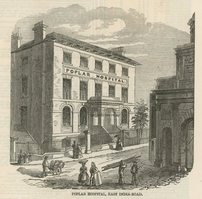 Poplar Hospital, East India Road, London alkotó: English School