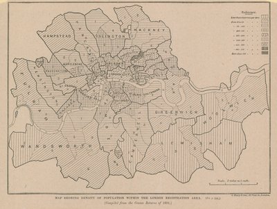 A londoni regisztrációs területen belüli lakosság alkotó: English School