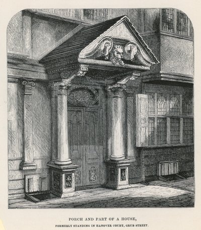 Veranda és egy ház egy része alkotó: English School