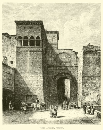 Porta Augusta, Perugia alkotó: English School