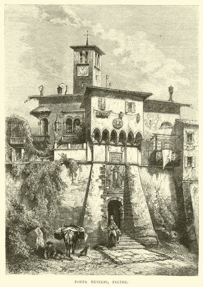 Porta Rusteri, Feltre alkotó: English School