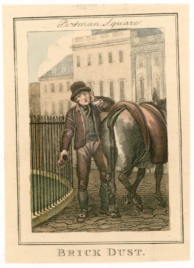 Portman tér. Téglapor alkotó: English School