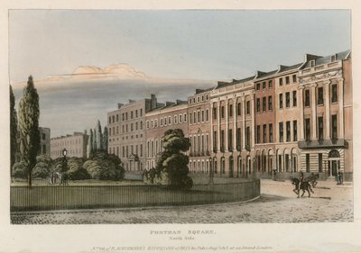 Portman tér, északi oldal alkotó: English School