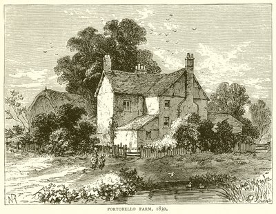 Portobello Farm. 1830 alkotó: English School