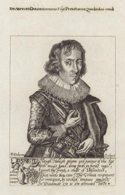 Abraham Darssie portréja alkotó: English School