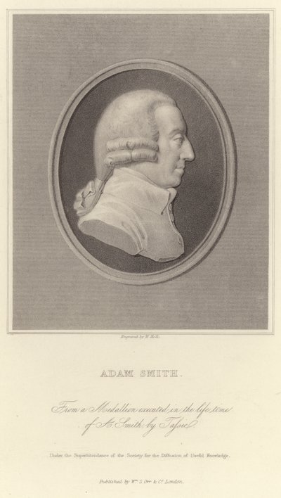 Adam Smith portréja alkotó: English School