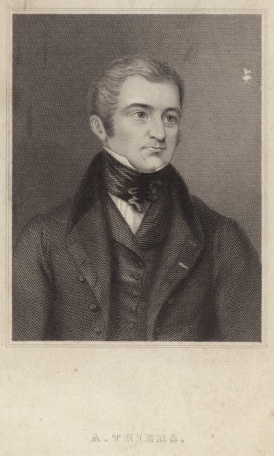 Adolphe Thiers portréja alkotó: English School