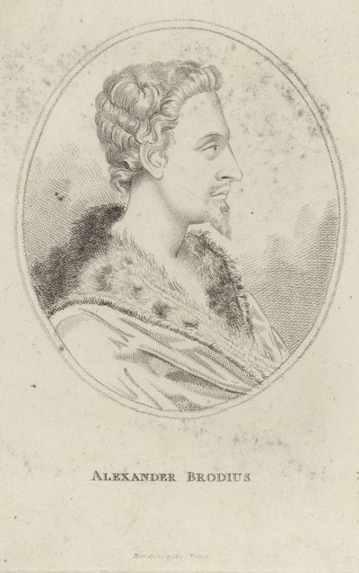 Alexander Brodius portréja alkotó: English School