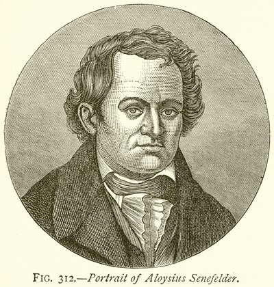 Aloysius Senefelder portréja alkotó: English School
