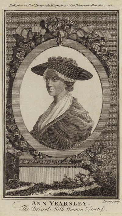 Ann Yearsley portréja alkotó: English School