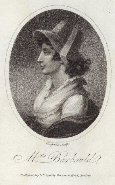 Anna Laetitia Barbauld portréja alkotó: English School