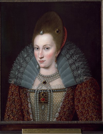 Dán Anna portréja (Festmény alkotó: English School