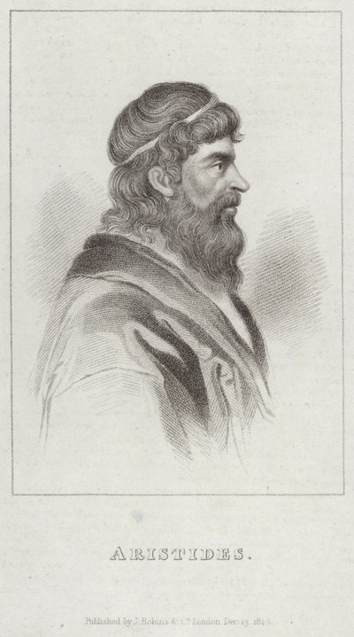 Arisztidész portréja alkotó: English School