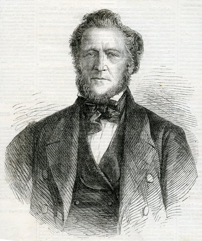 Brigham Young portréja, 1861 alkotó: English School