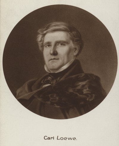 Carl Loewe portréja alkotó: English School