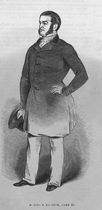 Daniel Forrester portréja alkotó: English School