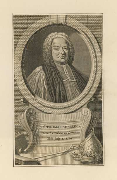 Dr. Thomas Sherlock portréja, alkotó: English School