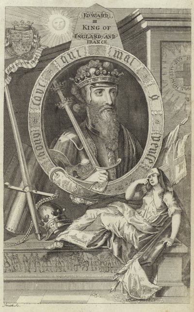Anglia III. Edward portréja alkotó: English School