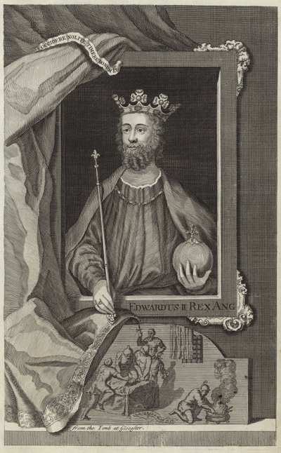 Anglia II. Edward portréja alkotó: English School