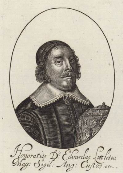 Edward Littleton portréja alkotó: English School