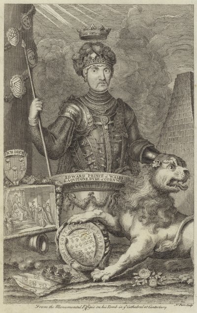 Edward walesi herceg portréja alkotó: English School