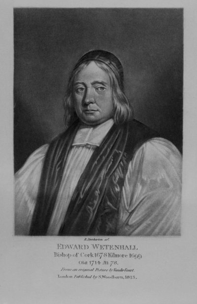 Edward Wetenhall portréja a „Characters Illustrious in British History”-ból, Richard Earlom és Charles Turner, 1815 alkotó: English School