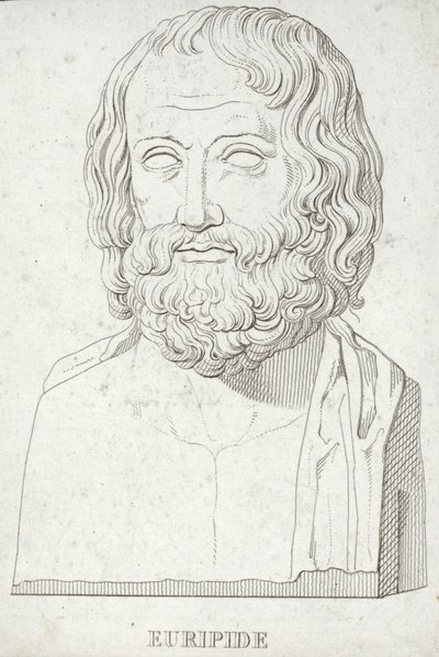 Euripidész portréja alkotó: English School