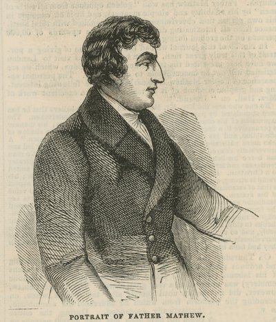 Theobald Mathew atya portréja alkotó: English School