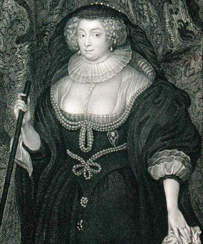 Frances Howard (kb.1578-1639) Richmond hercegnő portréja, a "Lodge