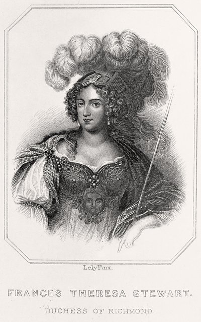 Frances Theresa Stewart portréja alkotó: English School
