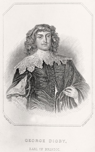 George Digby, Bristol grófjának portréja, 1835 alkotó: English School