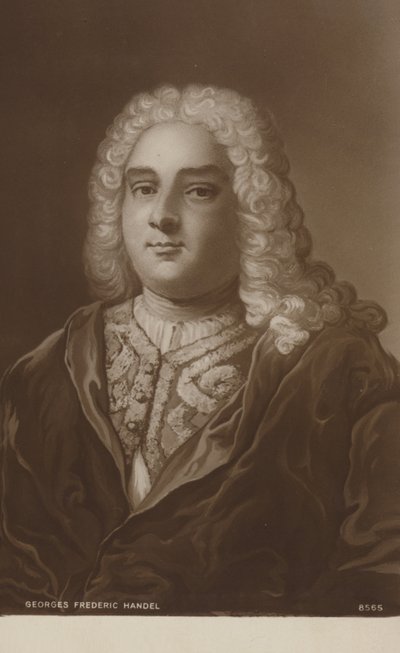 George Friedrich Händel portréja alkotó: English School