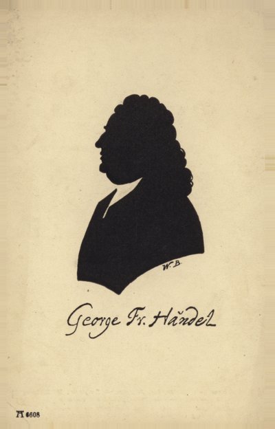 George Friedrich Händel portréja alkotó: English School
