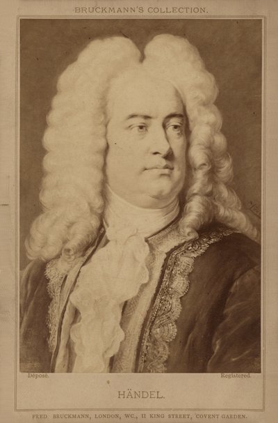 George Friedrich Händel portréja alkotó: English School