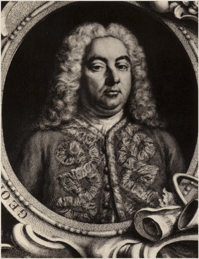 George Friedrich Händel portréja alkotó: English School