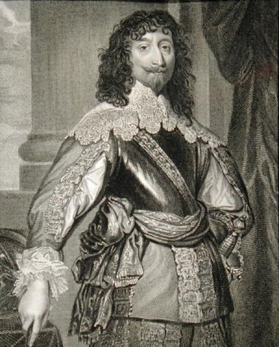 George Gordon (1586-1649) portréja, Huntley 2. márkija, a "Lodge