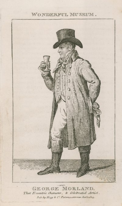 George Morland portréja alkotó: English School