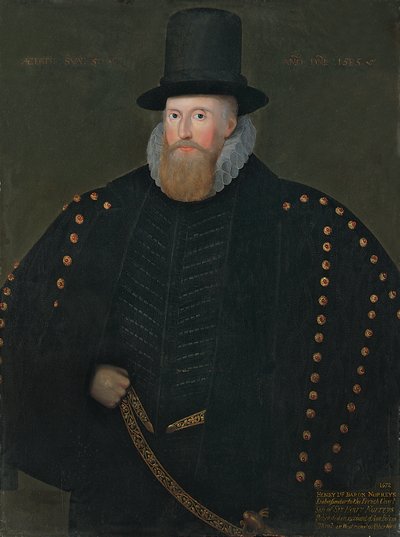 Henrik, Rycote első bárója, Norris portréja, 1585 alkotó: English School