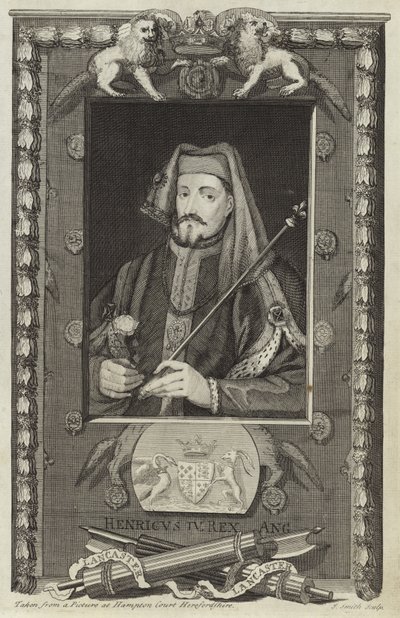 IV. Henrik angol portréja alkotó: English School