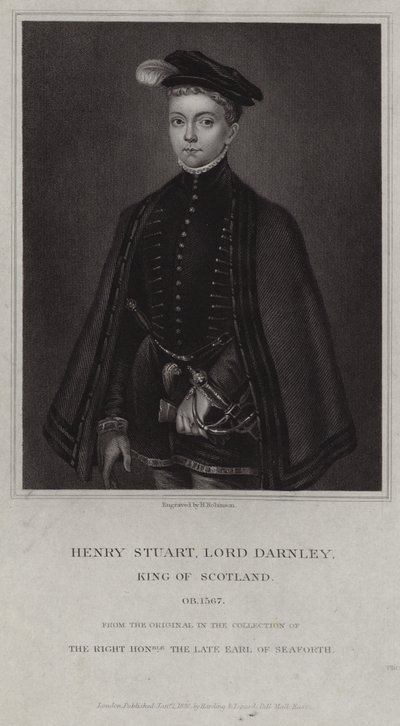Henry Stuart, Lord Darnley portréja alkotó: English School