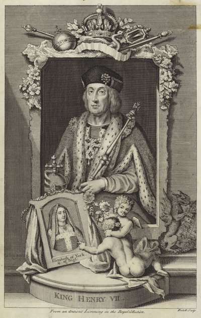 VII. Henrik angol portréja alkotó: English School
