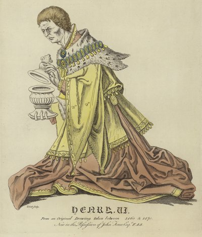 Henrik angol portréja alkotó: English School