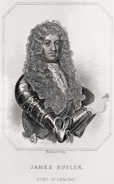 James Butler, Ormond második hercegének portréja, 1835 alkotó: English School
