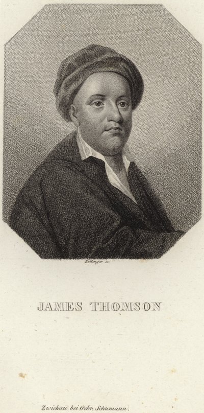 James Thomson portréja alkotó: English School