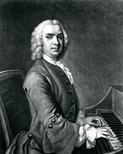 John Stanley (1712-86) portréja (metszet) alkotó: English School