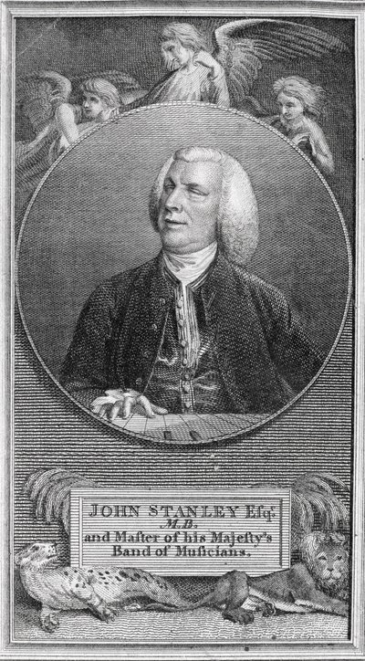 John Stanley (1712-86) portréja alkotó: English School